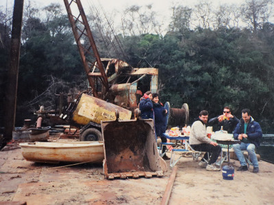 One of Peter's photos from aboard the Tamahere in 1994.