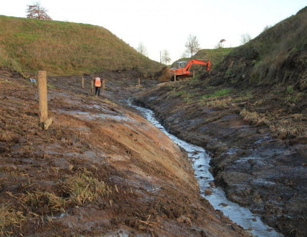 The damaged stream.